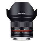 Samyang 12mm f2.0 NCS CS Lens for Samsung NX - Black (7772) Samyang 12mm f2.0 NCS CS Lens for Samsung NX - Black (7772)